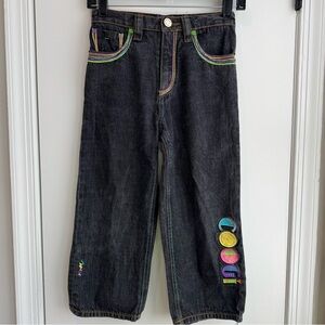 Kids Dark Denim‎ Coogi Jeans with Colorful Accents, size 6